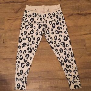 Adidas Leopard Print Tights by Stella McCartney